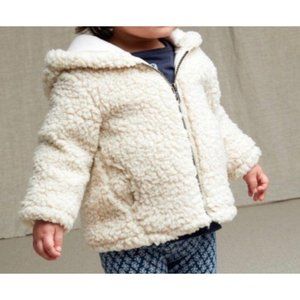 Tea Collection toddler Sherpa Fleece Zip